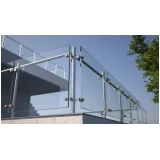 guarda corpo de vidro residencial