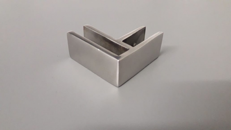 Conexão para Corrimão Inox Angular Preços Grajau - Conexão Corrimão