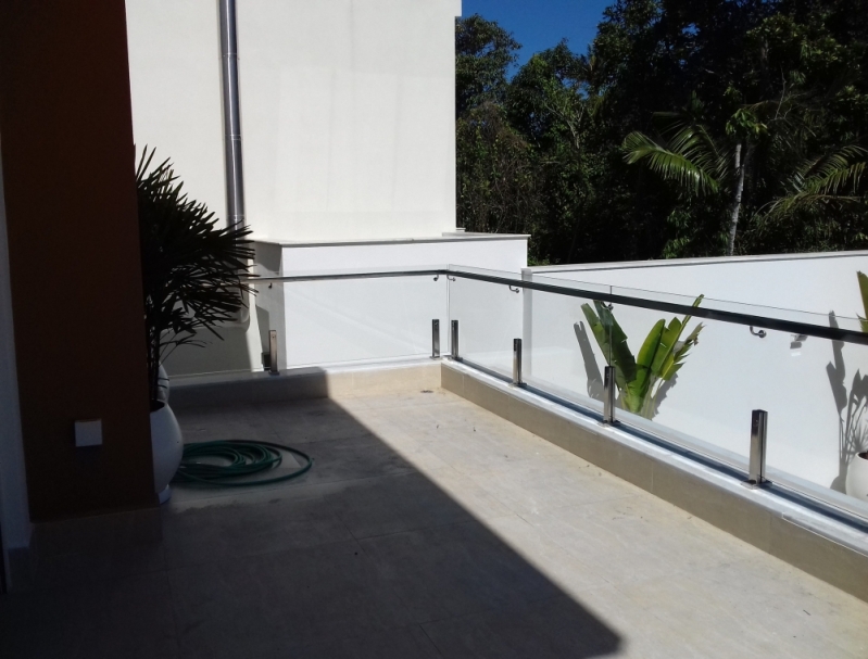 Corrimão de Aço Inox Residencial Seis - Corrimão de Inox para Piscina