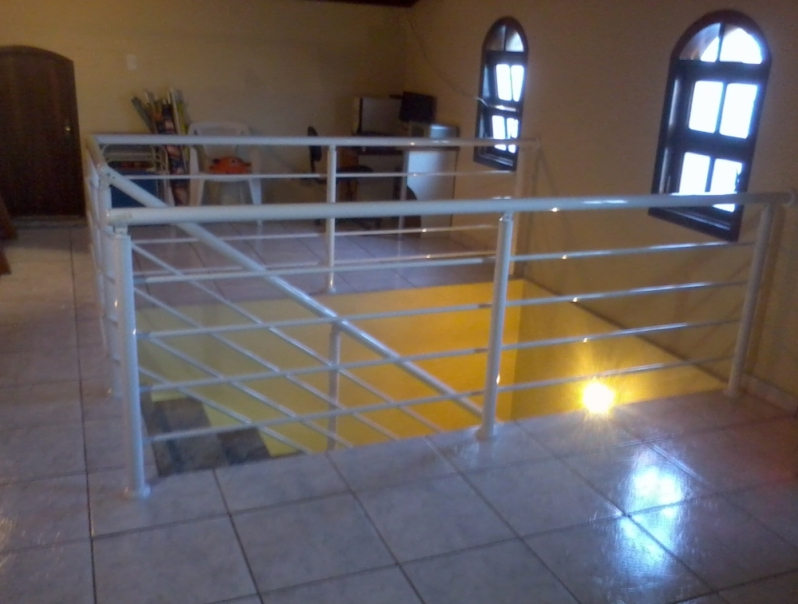 Corrimão em Alumínio Preço Vila Sônia - Corrimão de Vidro para Escada