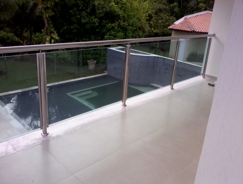 Corrimãos de Inox para Piscinas Bosque Maia - Corrimão de Inox para Escada