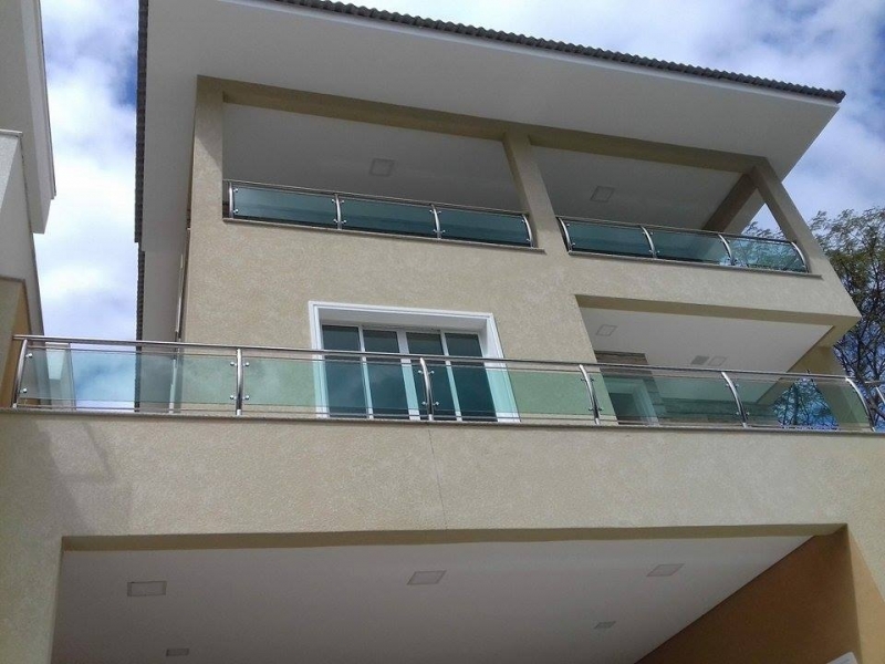 Guarda Corpo de Vidro Preço Residencial Oito - Guarda Corpo sob Medida