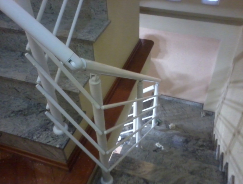 Orçamento de Corrimão Articulado Jundiaí - Corrimão para Escadas