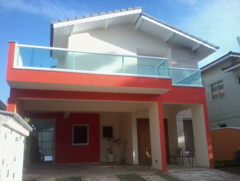 Orçamento de Guarda Corpo Panorâmico Residencial Onze - Guarda Corpo sob Medida