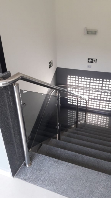 Quanto Custa Suporte Corrimão Inox Residencial Dois - Suporte para Corrimão de Parede