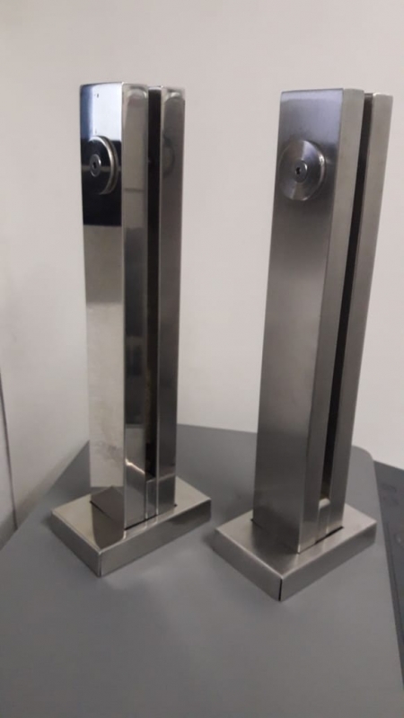 Quanto Custa Suporte para Corrimão Santo Amaro - Suporte para Corrimão de Aço Inox