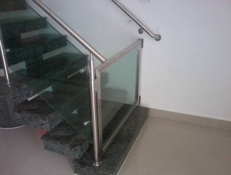 Quanto Custa Torre para Corrimão de Vidro Perdizes - Corrimão com Vidro e Inox