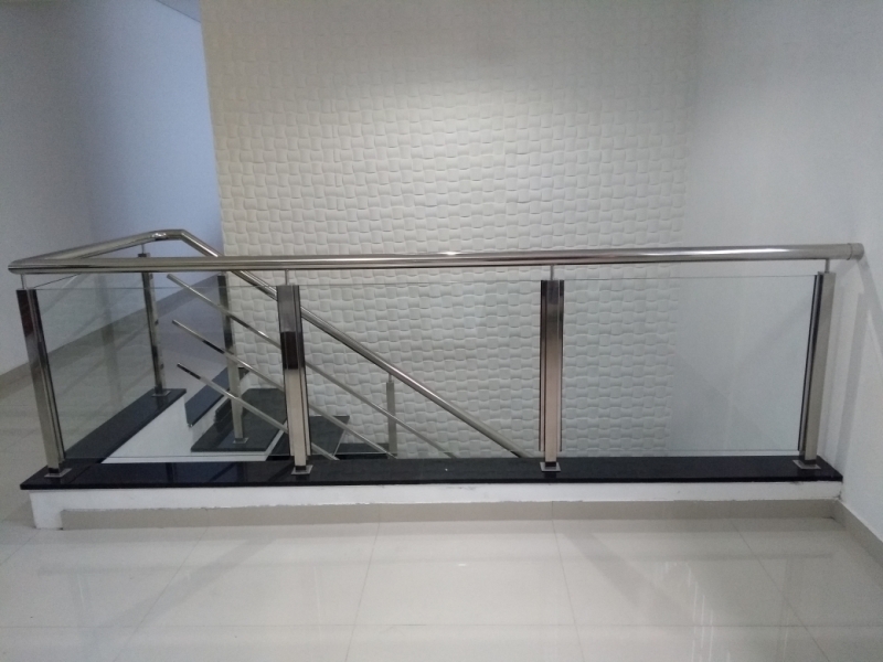 Suporte de Parede para Corrimão Alto da Lapa - Suporte para Corrimão em Aço Inox