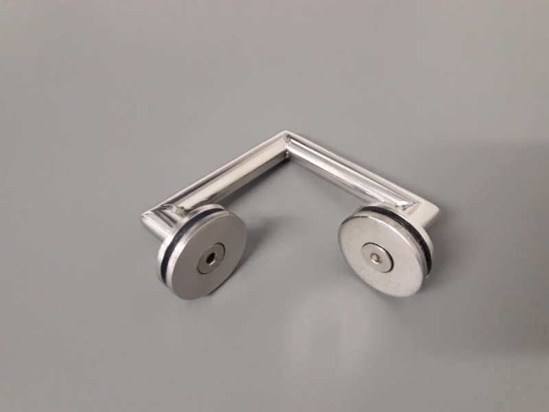 Suporte para Corrimão de Vidro Jardim São Luiz - Suporte para Corrimão de Aço Inox