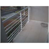 corrimãos em alumínio Residencial Onze