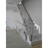 quanto custa suporte para corrimão inox Jardim Fortaleza