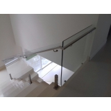 suporte para corrimão inox Residencial Dez