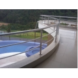 venda de corrimão de inox para piscina preço Arujá