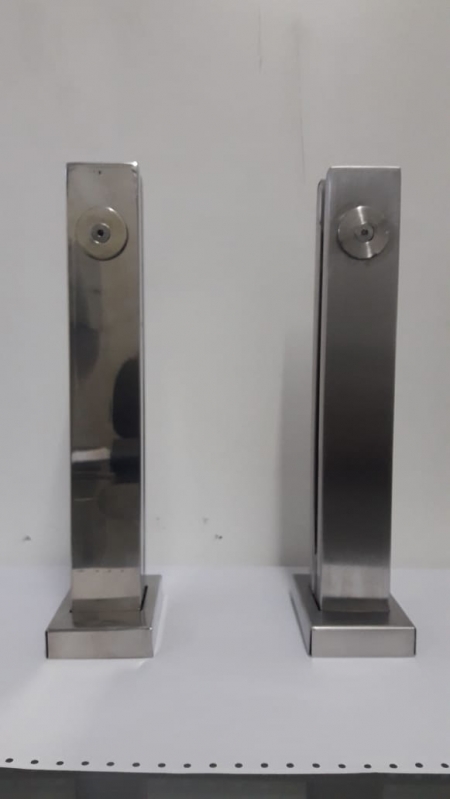 Torre de Aço Inox Valores Jundiaí - Torre Pinça para Vidro Inox 304