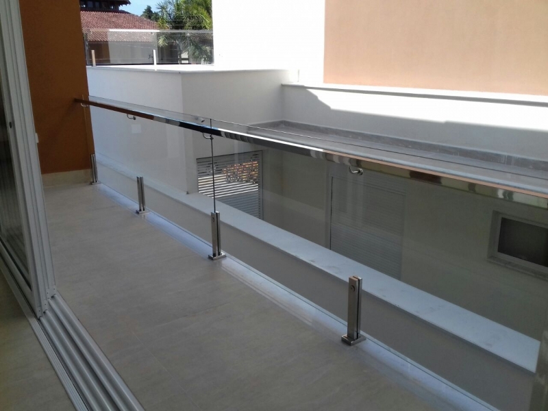 Valor de Torre de Aço Inox para Guarda Corpo Raposo Tavares - Torre Pinça para Vidro Inox 304